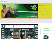 Tablet Screenshot of jrg-animalservices.com